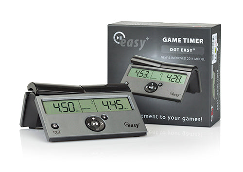 Chess Clock DGT Easy Plus Digital - Tournament Timer Simple Reliable Affordable