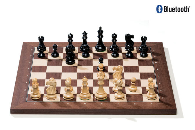 DGT Bluetooth e-Board Rosewood – Complete Set with Classic Pieces