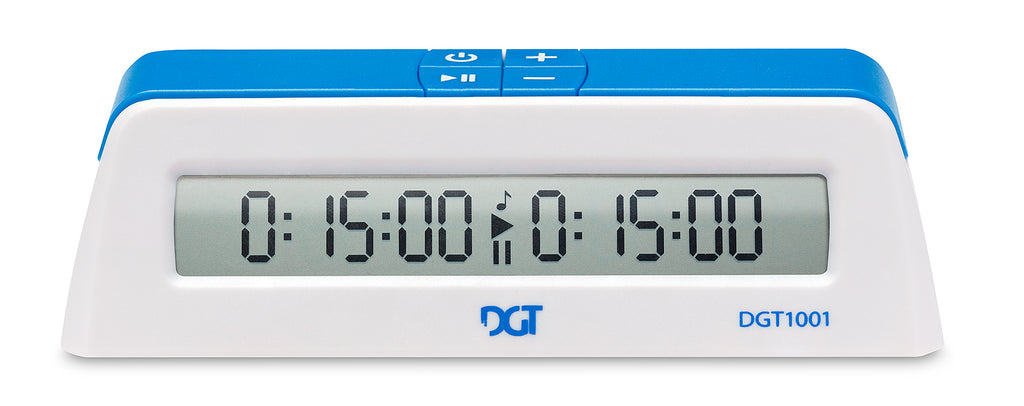 DGT 1001 Digital Chess Clock White – Affordable Timer for Schools & Clubs – image 2