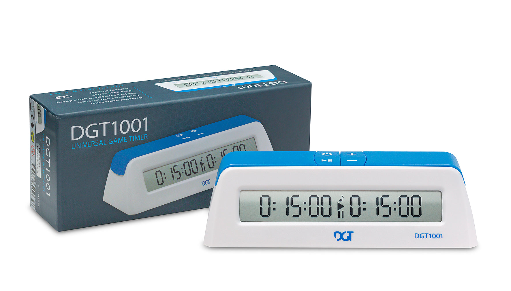 DGT 1001 Digital Chess Clock White – Affordable Timer for Schools & Clubs