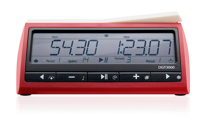 DGT 3000 Digital Chess Clock – FIDE Approved Professional Tournament Timer