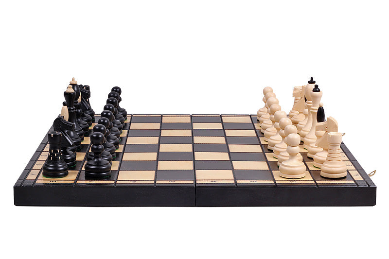 CLASSIC Chess Set 50x50cm – Hand-Carved Hornbeam Folding Board – image 9