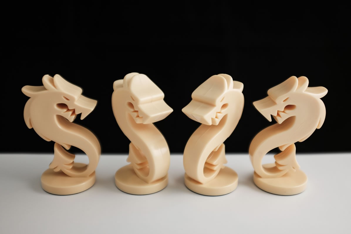 Dragon Chess Expansion - Set of Two Fantasy Figures – image 2