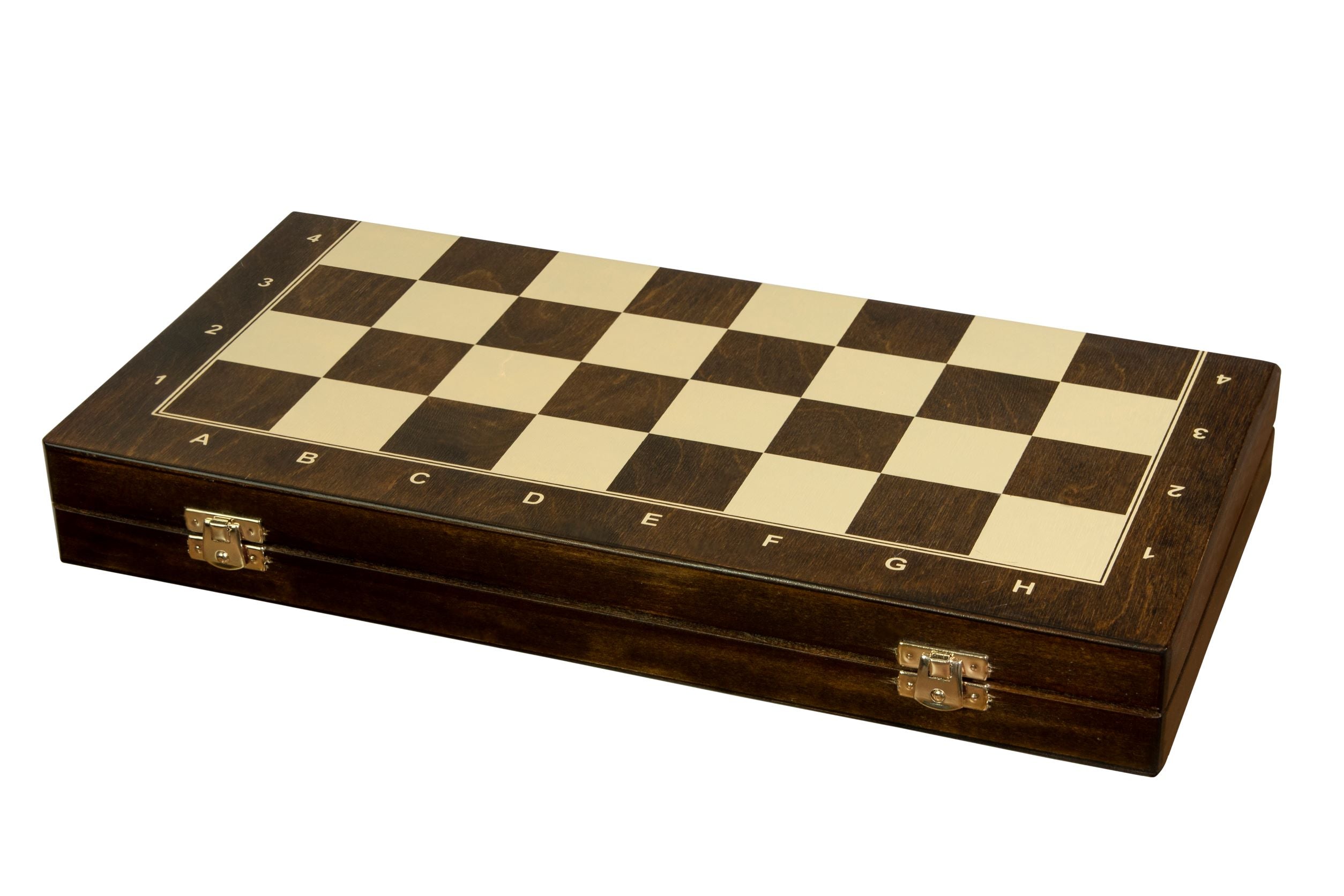 Wooden Chess Case with Insert – 40x40cm Storage Box