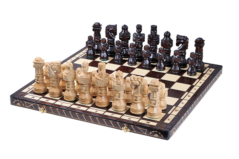 GLADIATOR Chess Set 60x60cm – Ancient Warrior Pieces with Burnished Bronze Board – image 5