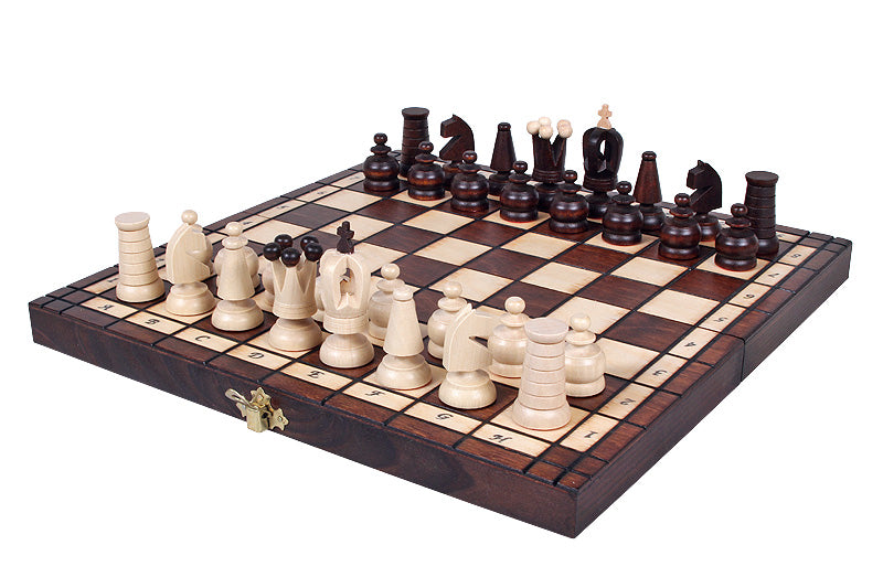Royal Maxi Chess Set 31x31cm – Compact Folding Travel Board – image 5