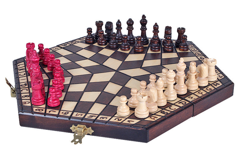 Chess for Three Players - 32x28cm Family Board Game – image 2