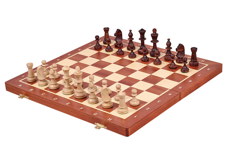 Tournament Chess Set No.5 48x48cm - Professional Inlaid Board with Weighted Pieces – image 7