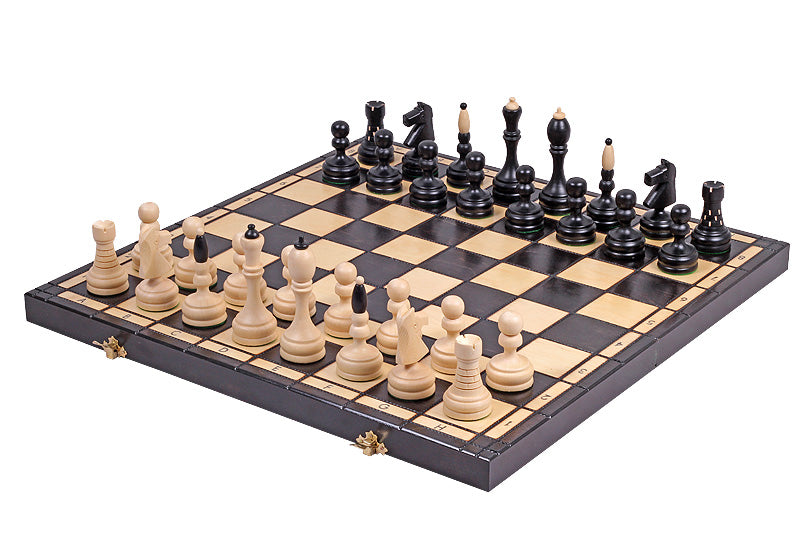 CLASSIC Chess Set 50x50cm – Hand-Carved Hornbeam Folding Board – image 6