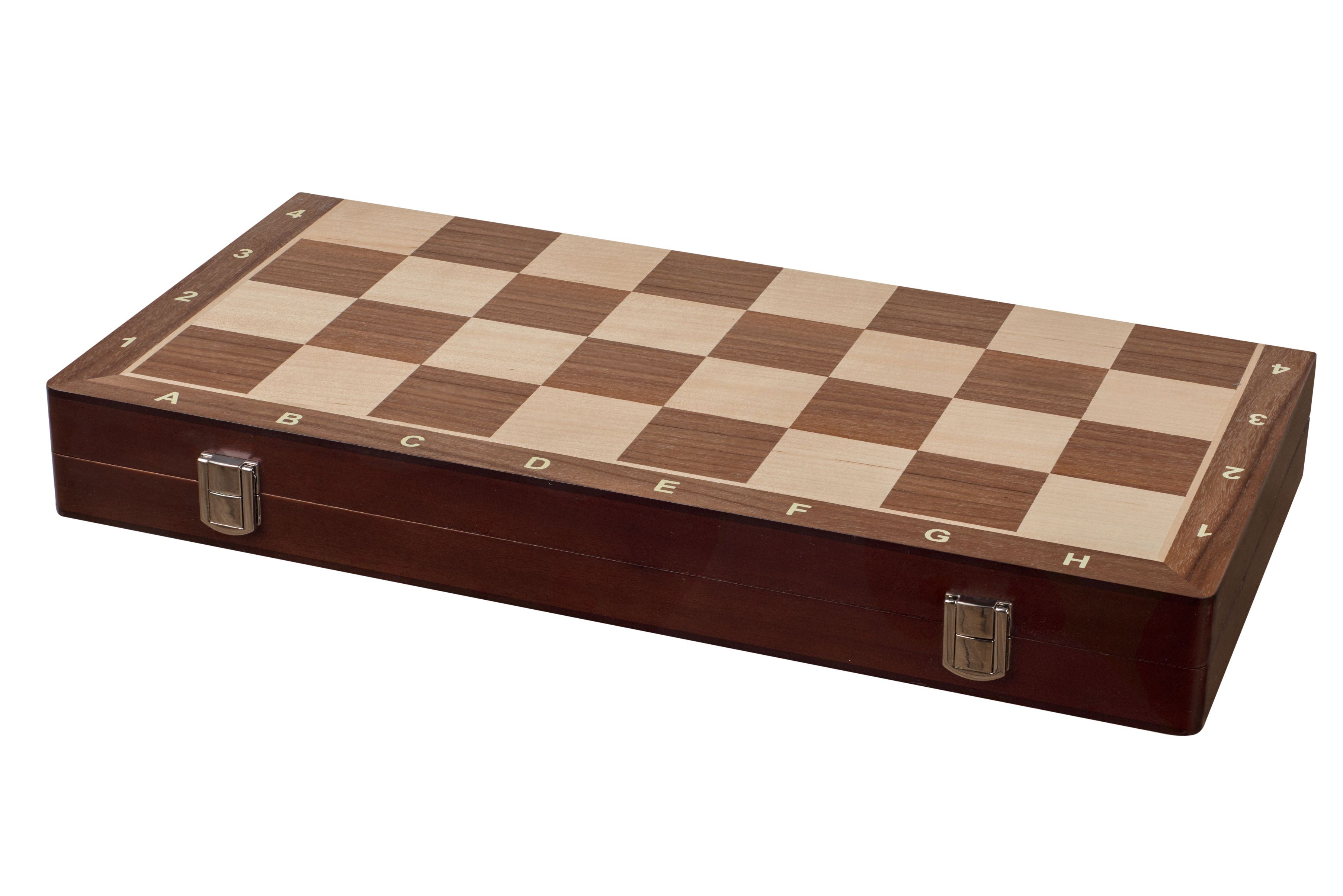 Sunrise Tournament Chess Exclusive – 45cm Walnut/Maple Board & Pieces – image 5