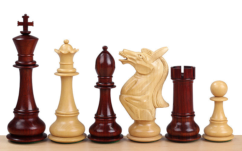 Napoleon Chess Pieces 6" - Premium Redwood Collector Set