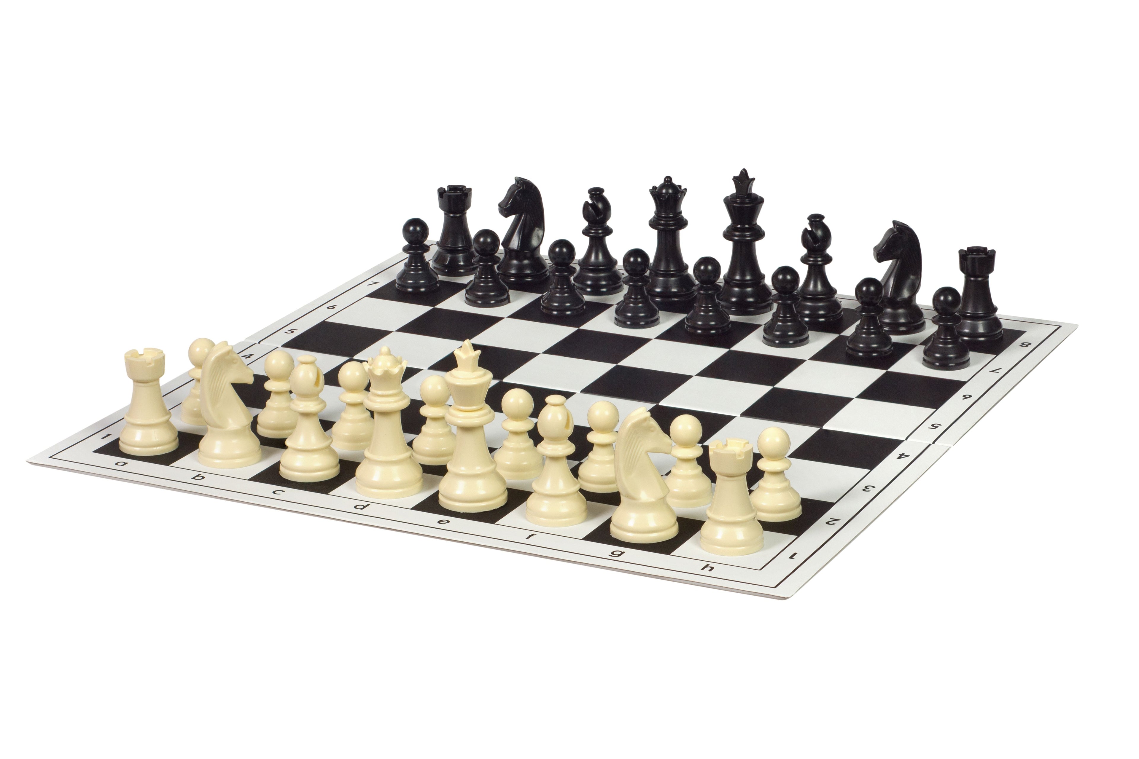 Staunton Plastic Chess Pieces 85mm King – Tournament Standard – image 4