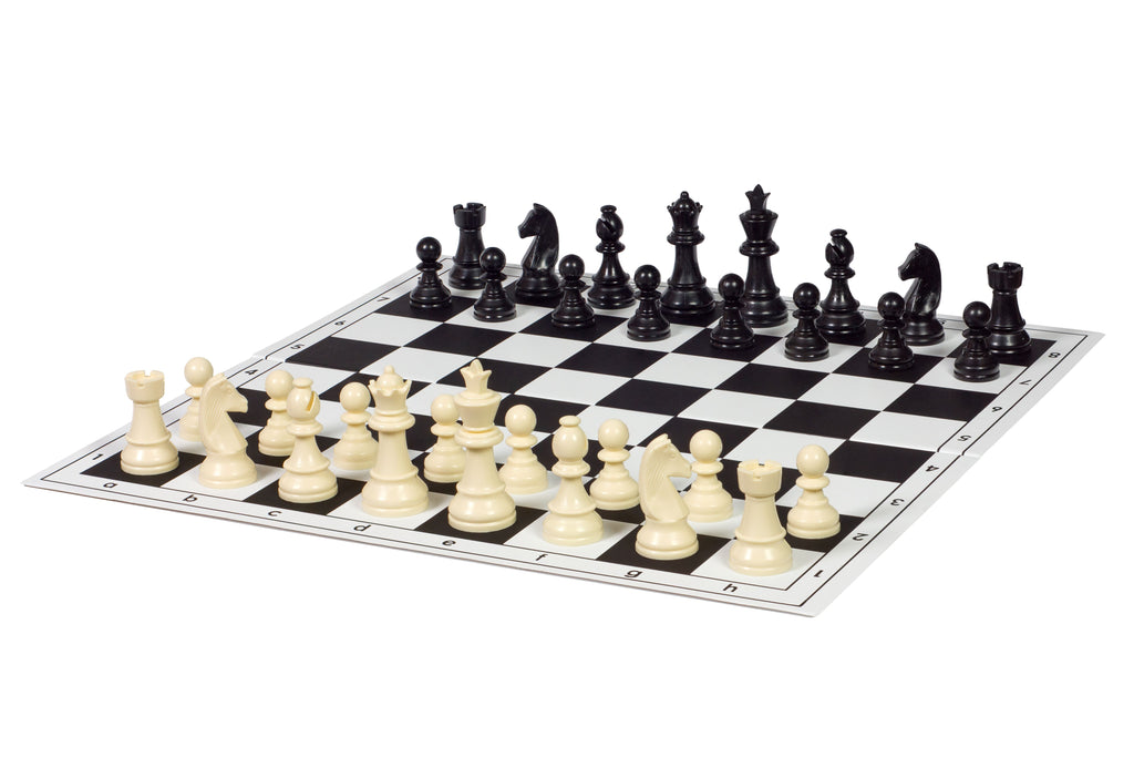 Staunton Plastic Chess Pieces 95mm King – Large Tournament No.6 – image 6