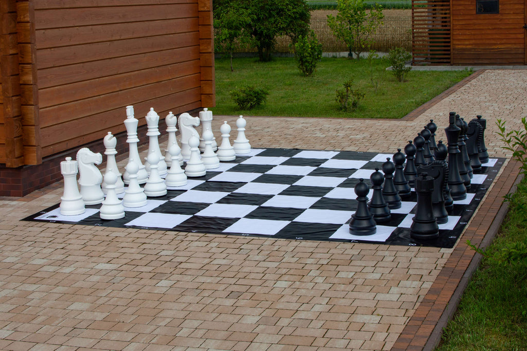 Giant Plastic Chess Pieces 90cm King – Outdoor Garden Set