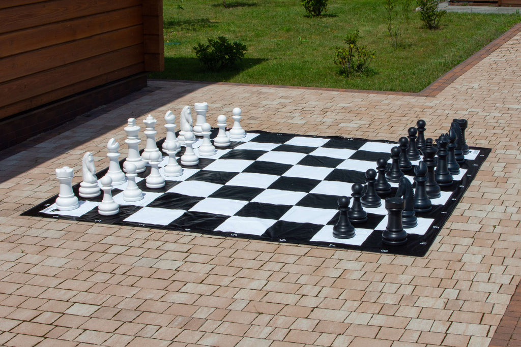 Giant Plastic Chess Pieces 45cm King – Outdoor Garden Set