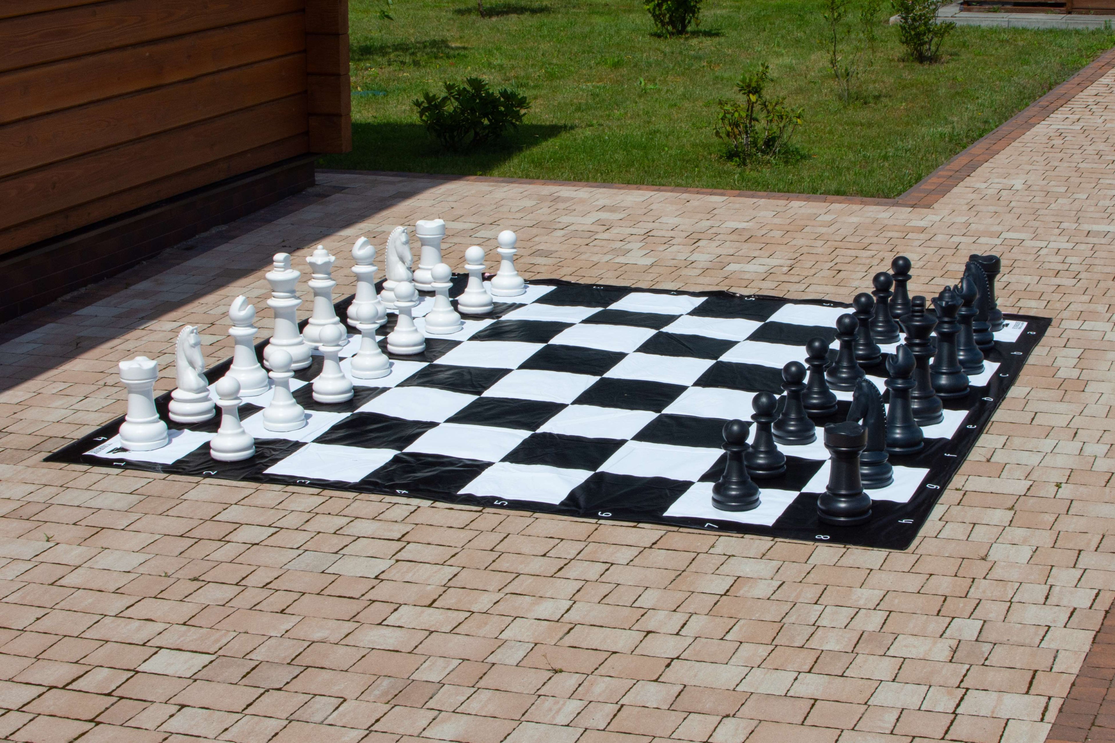 Giant Plastic Chess Pieces 45cm King – Outdoor Garden Set