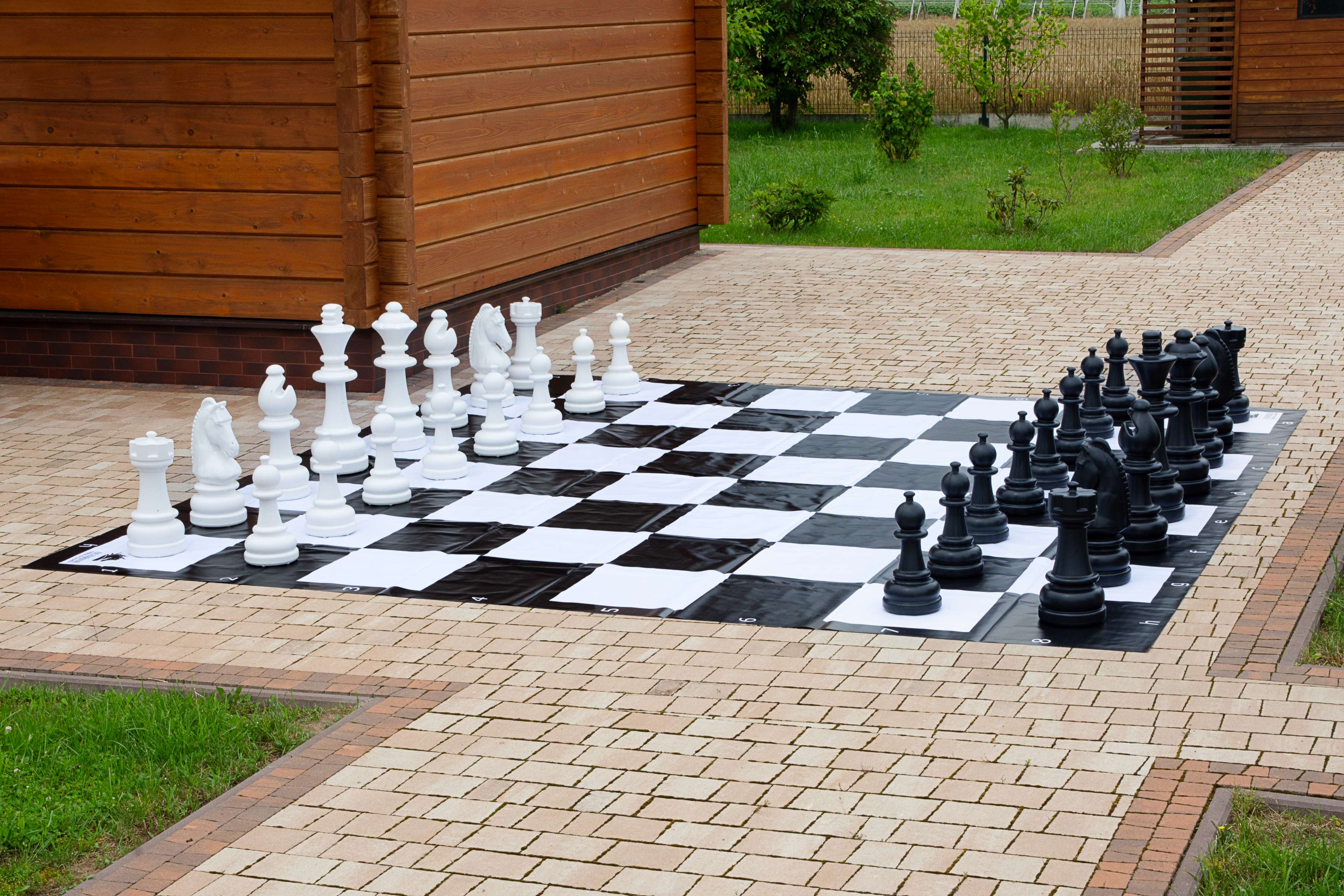 Giant Plastic Chess Pieces 74cm King – Outdoor Garden Set