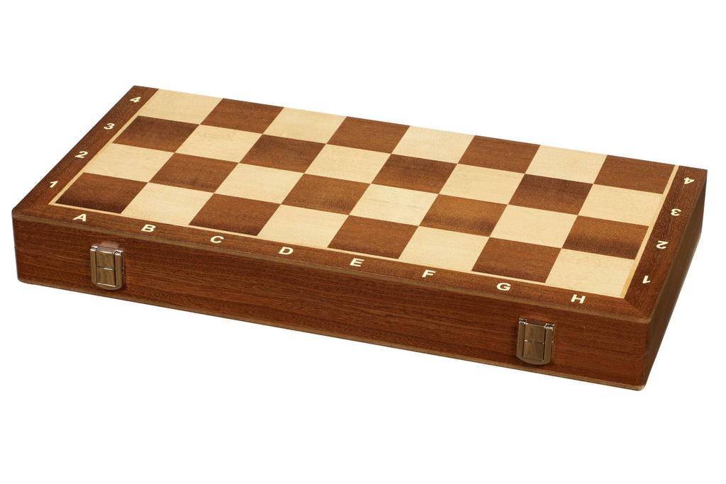 Sunrise Tournament Chess No.5 Exclusive – Sapele Board & Staunton Pieces – image 7
