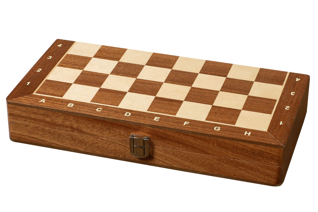 Sunrise Tournament Chess No.3 Exclusive – 30cm Mahogany Board & Pieces – image 5
