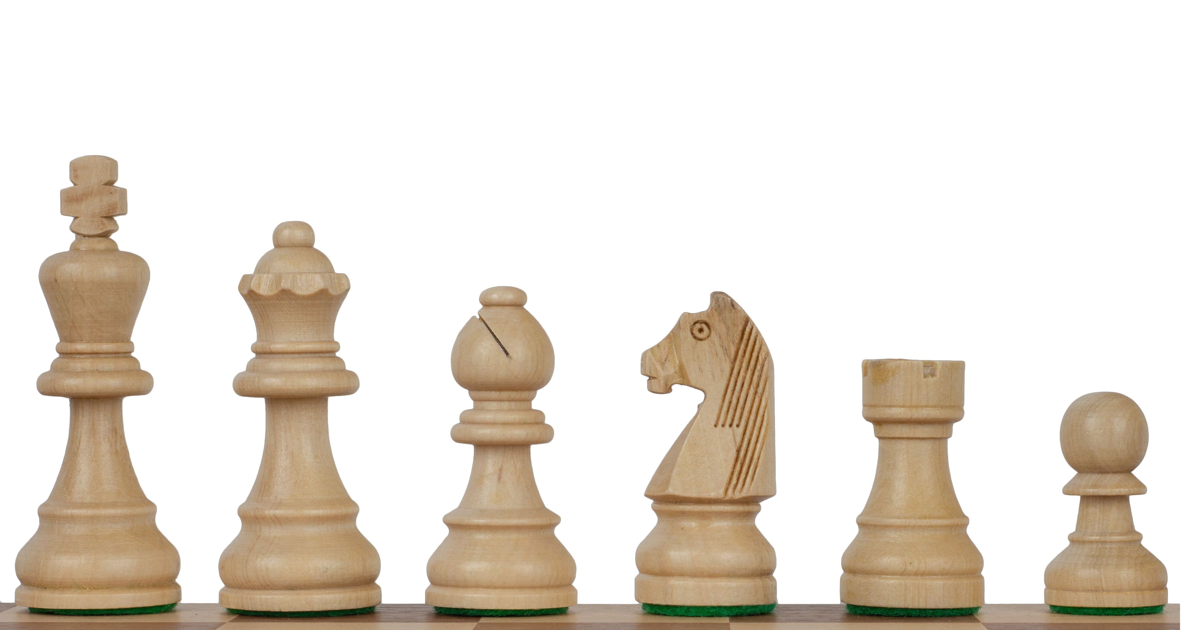 Staunton No.5 German Knight Chess Pieces – With Extra Queens – image 3