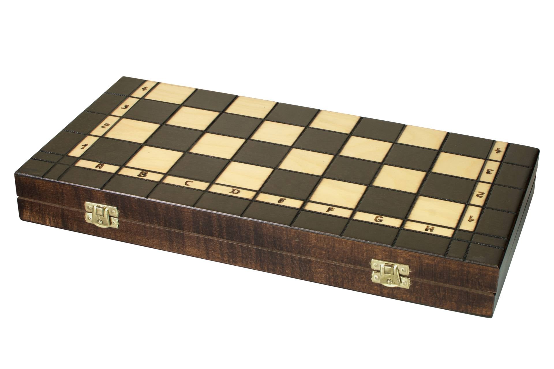 3-in-1 Chess, Checkers & Backgammon Set – Wood 40x40cm – image 6