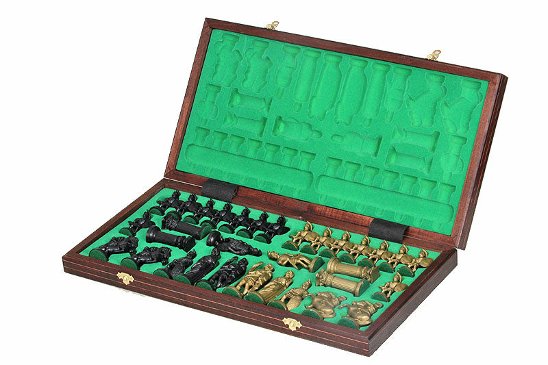 SPARTAN Chess Set 50x50cm – Ancient Warrior Weighted Pieces with Hand-Painted Board – image 2