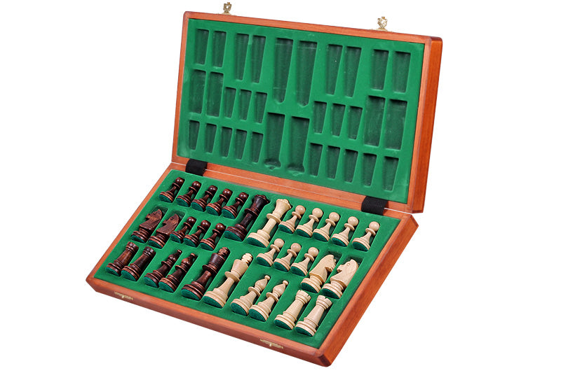 Tournament Chess Set No.5 48x48cm - Professional Inlaid Board with Weighted Pieces – image 5