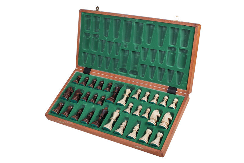 Tournament Chess Set No.6 54x54cm – Inlaid Case with Staunton Pieces – image 10