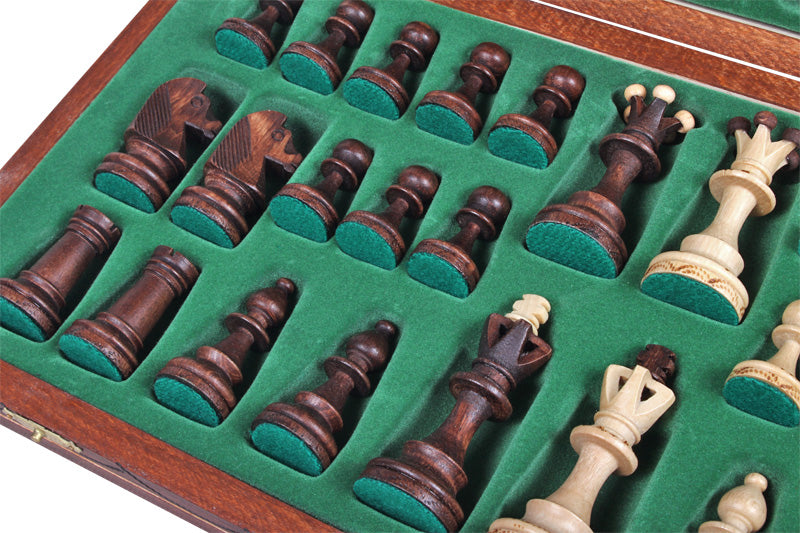 SENATOR Chess Set 42x42cm – Classic Weighted Pieces Folding Board – image 8