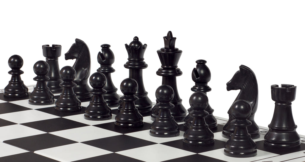 Staunton Plastic Chess Pieces 85mm King – Tournament Standard – image 5