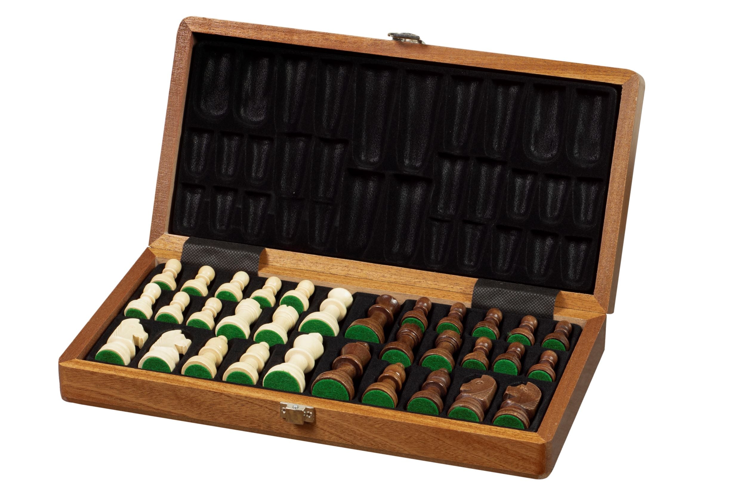 Sunrise Tournament Chess No.3 Exclusive – 30cm Mahogany Board & Pieces – image 6