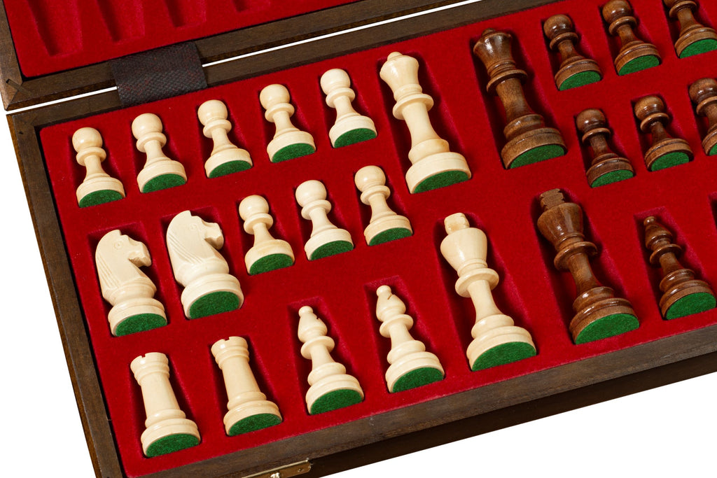 Wooden Training Chess Set 40mm – Complete Board & Pieces – image 2