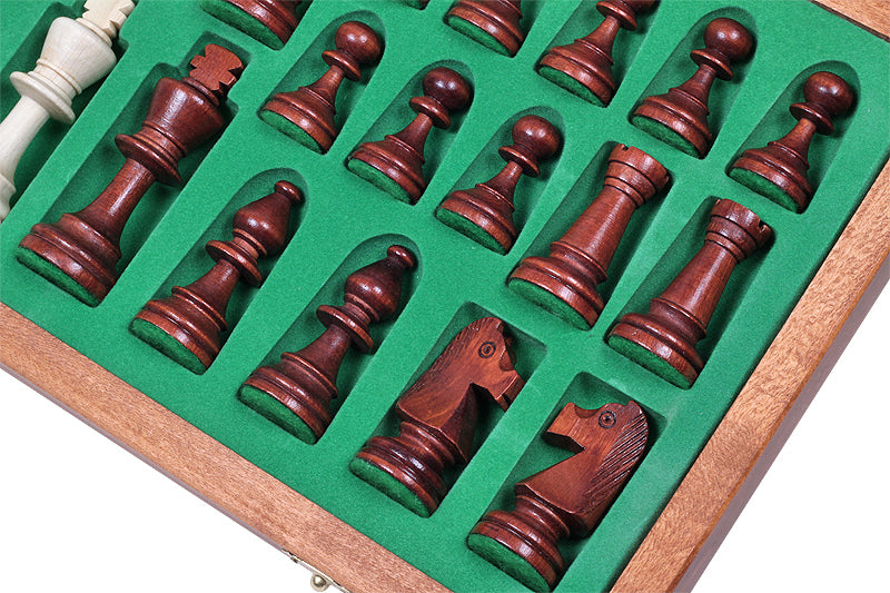 Tournament No.6 Chess Pieces Storage Box – Wooden Case – image 3