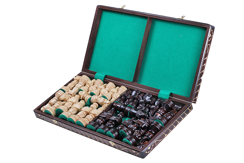 GLADIATOR Chess Set 60x60cm – Ancient Warrior Pieces with Burnished Bronze Board – image 3
