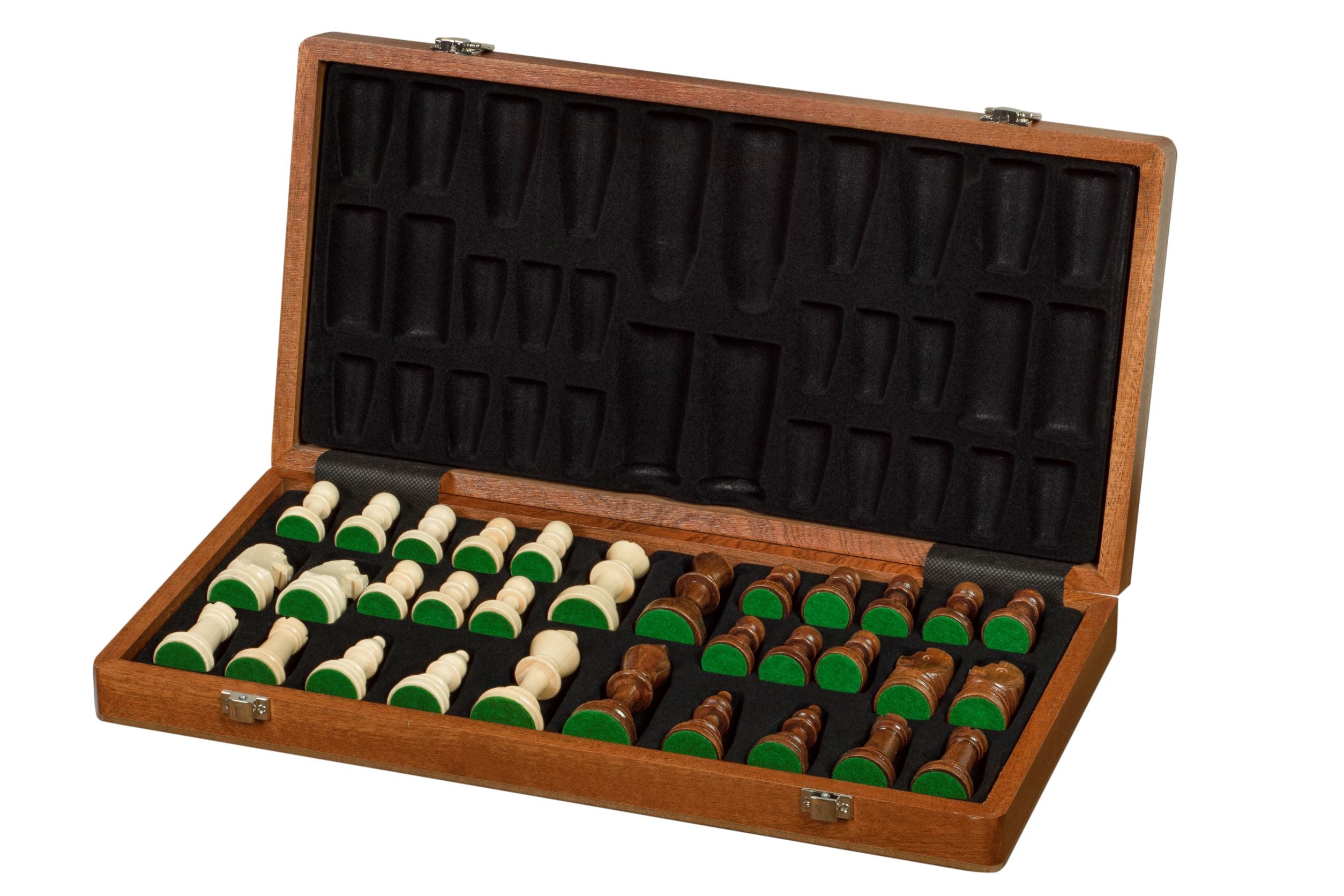 Sunrise Tournament Chess No.4 Exclusive – 38cm Sapele Board & Pieces – image 5