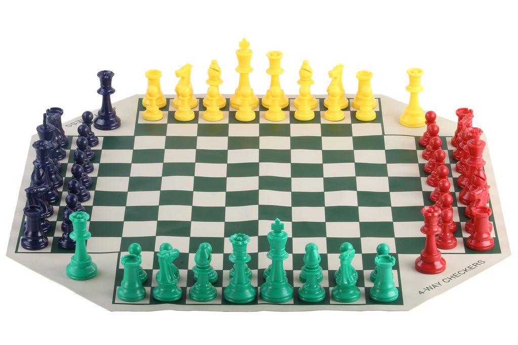 Chess for Four Players - Complete 4-Player Chess Set with Board – image 8
