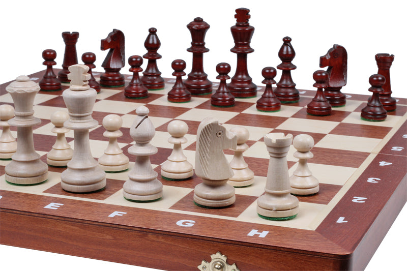 Tournament No.6 Chess Pieces Storage Box – Wooden Case