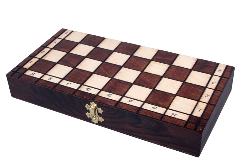Royal Maxi Chess Set 31x31cm – Compact Folding Travel Board – image 7