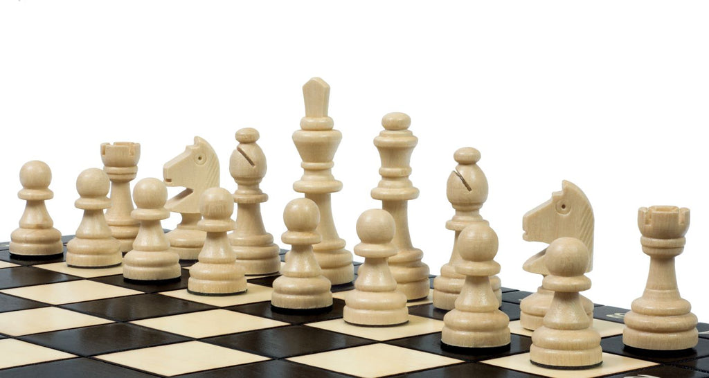 Magnetic Chess Set Black 28cm – Folding Travel Board with Insert – image 4