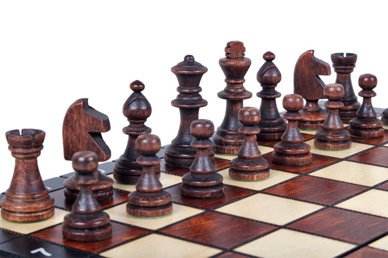 Magnetic Chess Set 27cm – Wooden Folding Travel Board – image 5