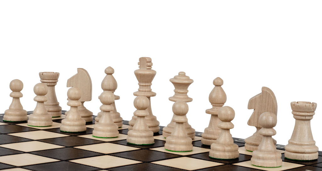 Magnetic Wooden Chess Set – Black Edition – image 4
