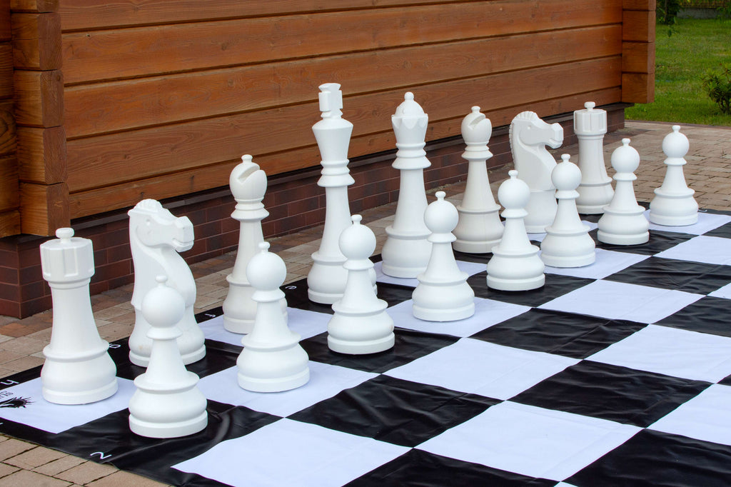 Giant Plastic Chess Pieces 90cm King – Outdoor Garden Set – image 4