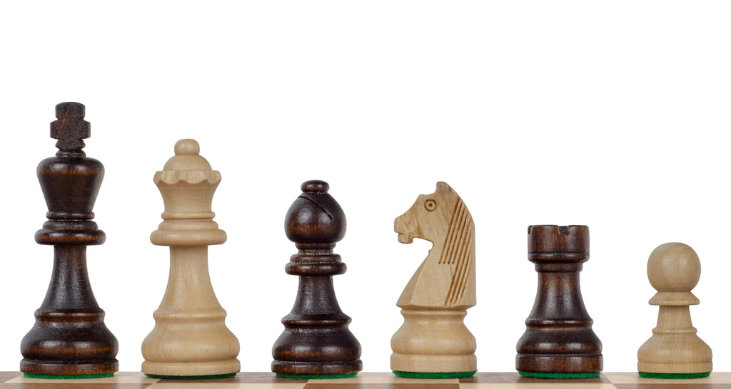 Staunton No.5 German Knight Chess Pieces – With Extra Queens – image 2