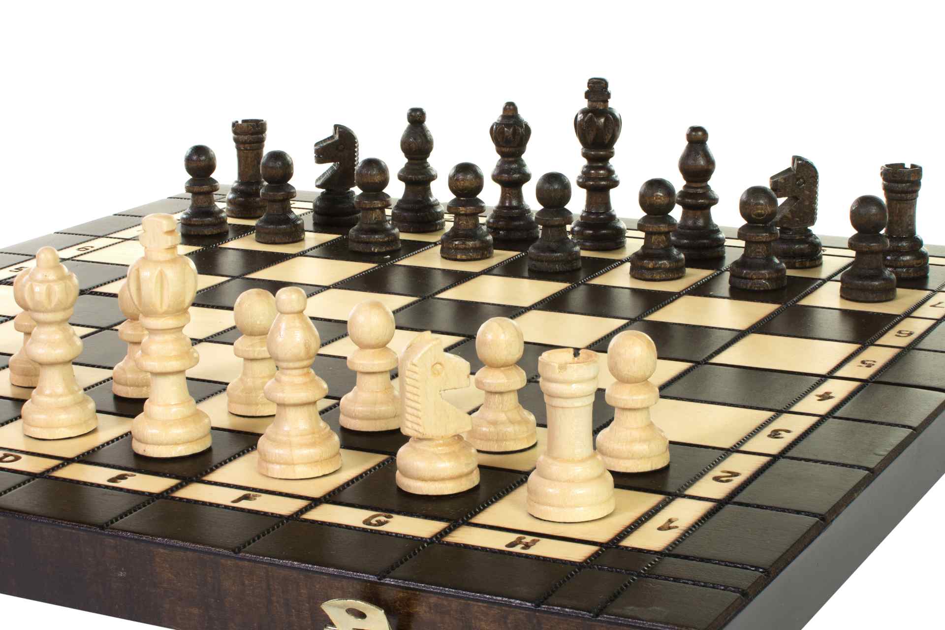 3-in-1 Chess, Checkers & Backgammon Set – Wood 40x40cm – image 2