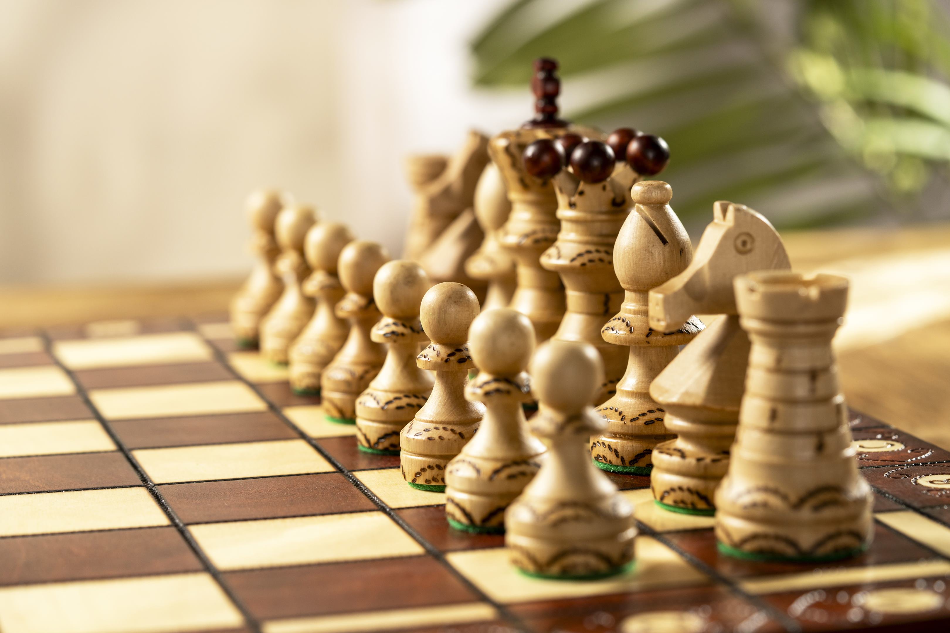 SENATOR Chess Set 42x42cm – Classic Weighted Pieces Folding Board – image 5