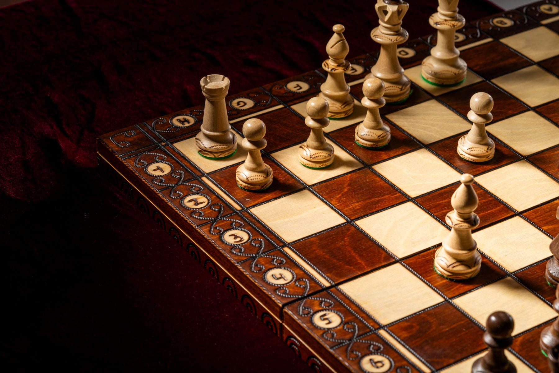 SENATOR Chess Set 42x42cm – Classic Weighted Pieces Folding Board – image 14