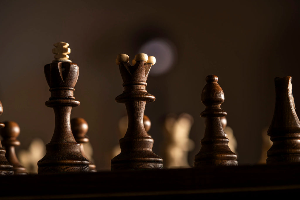 SENATOR Chess Set 42x42cm – Classic Weighted Pieces Folding Board – image 4