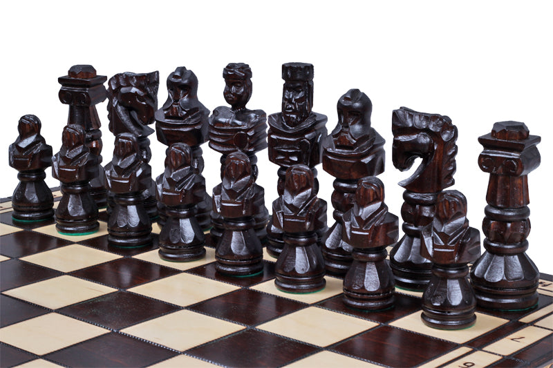 GLADIATOR Chess Set 60x60cm – Ancient Warrior Pieces with Burnished Bronze Board – image 6