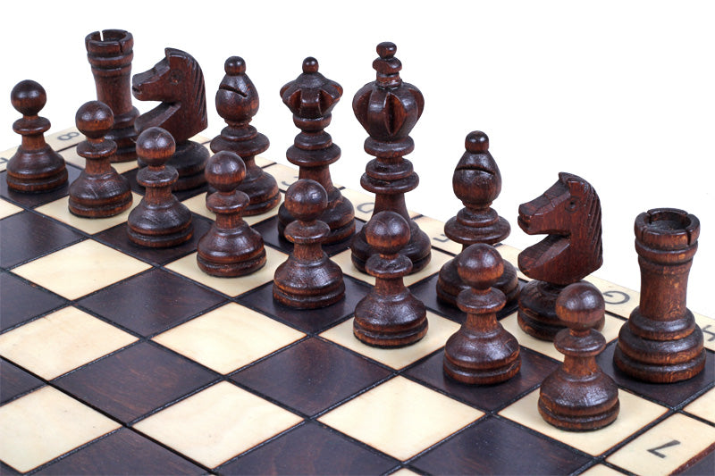 Mini Olympic Chess Set 28x28cm – Portable Travel Folding Board – image 4