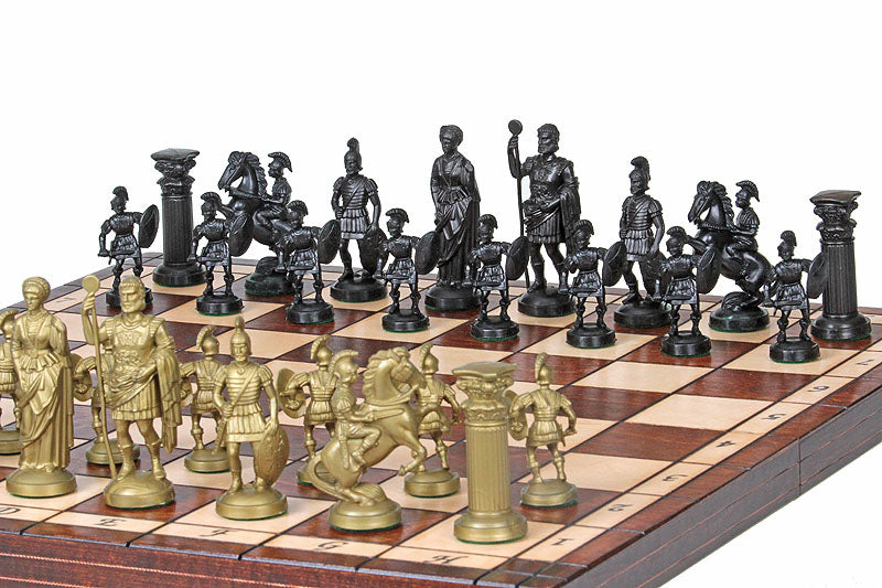 SPARTAN Chess Set 50x50cm – Ancient Warrior Weighted Pieces with Hand-Painted Board – image 5